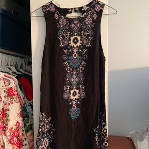 Urban Outfitters black medallion mini dress